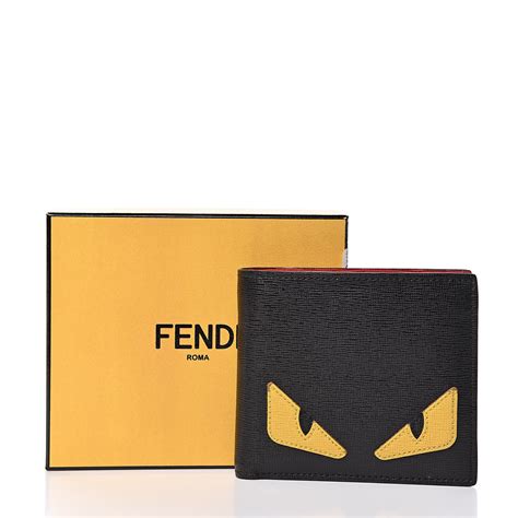 saks fendi monster|fendi monster eyes wallet sale.